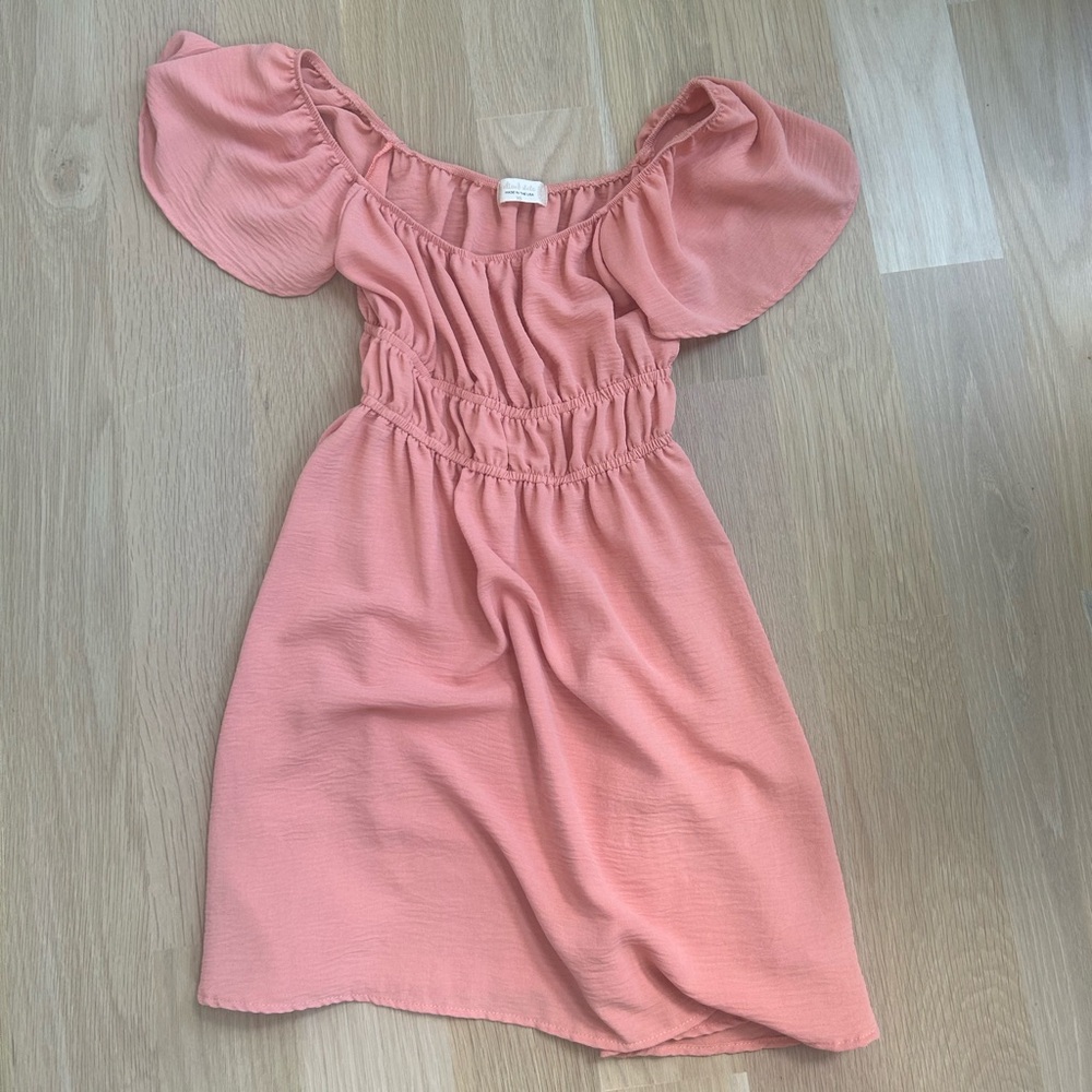 Altard State peachy/orange dress